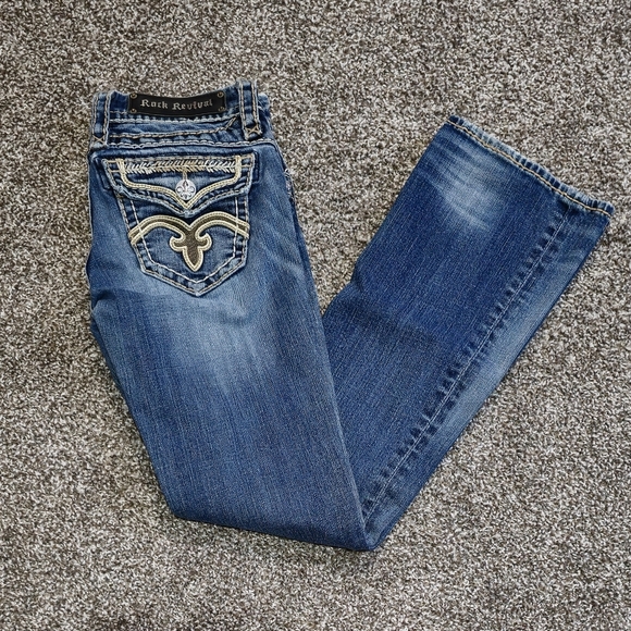 Rock Revival Jeans Size 25 Boot - Picture 2 of 7